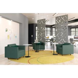 Escritorio de estacion de trabajo de oficina