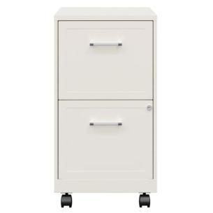 Archivero vertical móvil de 2 cajones