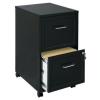 Archivador móvil vertical de 2 cajones