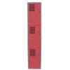 Locker Color Rojo - 3 Puertas