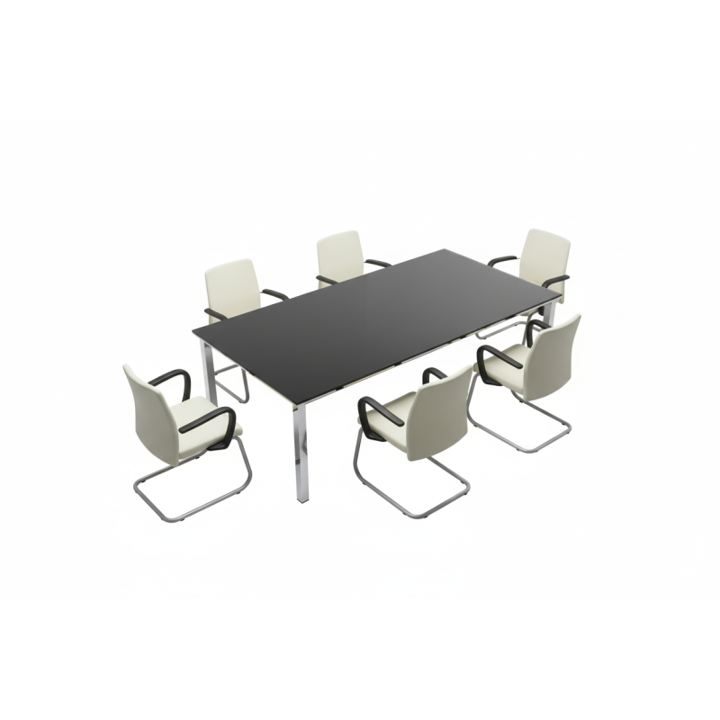 Mesa de juntas DELUXE-Home-Muebles para oficina Guadalajara y CDMX