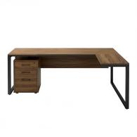 Escritorio de oficina ejecutivo de esquina