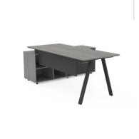 Mesa de escritorio de oficina moderna