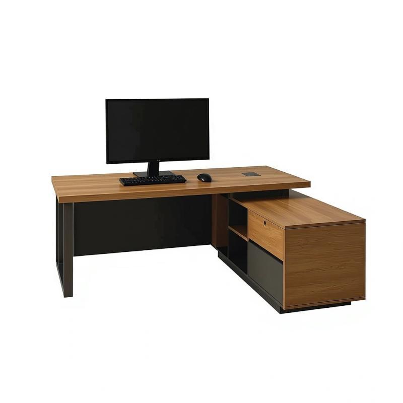 Escritorio para oficina SAFETY 2-Escritorios Ejecutivos-Muebles para oficina Guadalajara y CDMX