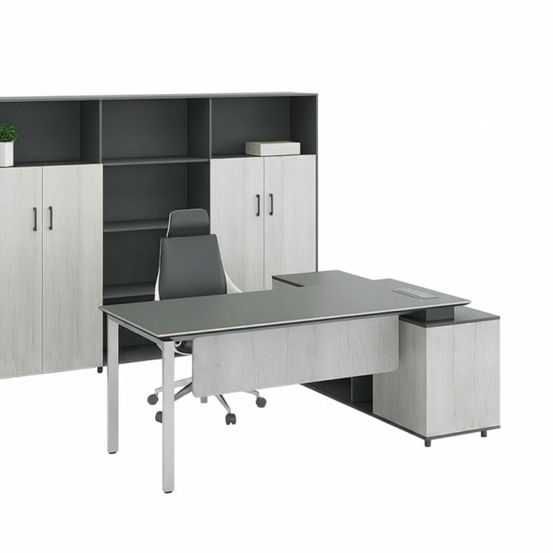 Escritorio para oficina Moderno GREY-Inicio-Muebles para oficina Guadalajara y CDMX