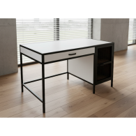 Escritorio Drawers / Café con negro /