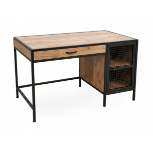 Escritorio Drawers / Café con negro /