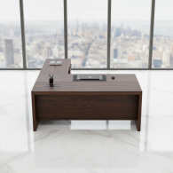 Mobiliario de oficina moderno Mesa de escritorio para computadora