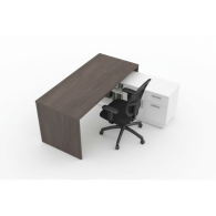 Escritorio Para Computadora De Madera En Forma De L