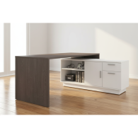 Escritorio Para Computadora De Madera En Forma De L