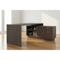 Escritorio Para Computadora De Madera En Forma De L