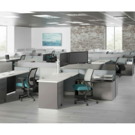 Estación de trabajo de oficina industrial