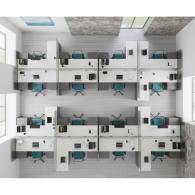 Estación de trabajo de oficina industrial