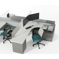 Estación de trabajo de oficina industrial