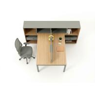 Estación de trabajo de muebles de oficina