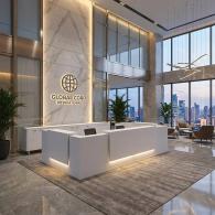 Recepción para oficina GOLD 1