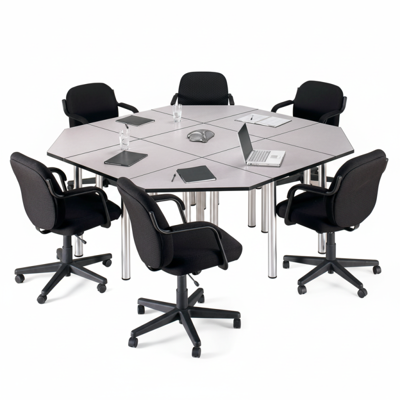 Mesa de Juntas para Oficina FICCA-Inicio-Muebles para oficina Guadalajara y CDMX