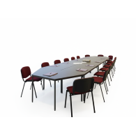 Mesa de Juntas para Oficina HELVIAN