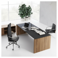 Escritorio de oficina con cajones