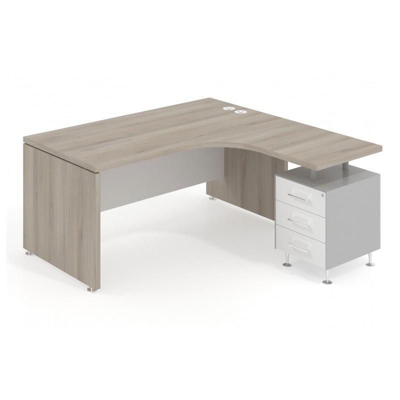 Escritorio en L para oficina Nogal - Minimalista-Inicio-Muebles para oficina Guadalajara y CDMX