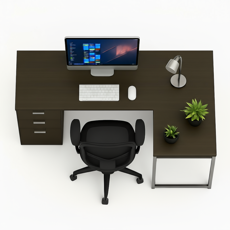 Escritorio Corner Gray-Inicio-Muebles para oficina Guadalajara y CDMX