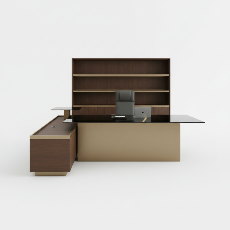 Escritorio de oficina moderno-Inicio-Muebles para oficina Guadalajara y CDMX