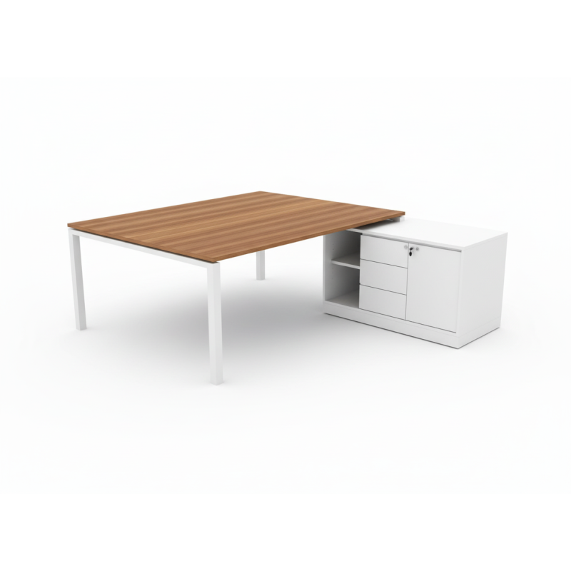 Escritorio de oficina en laminado-Inicio-Muebles para oficina Guadalajara y CDMX