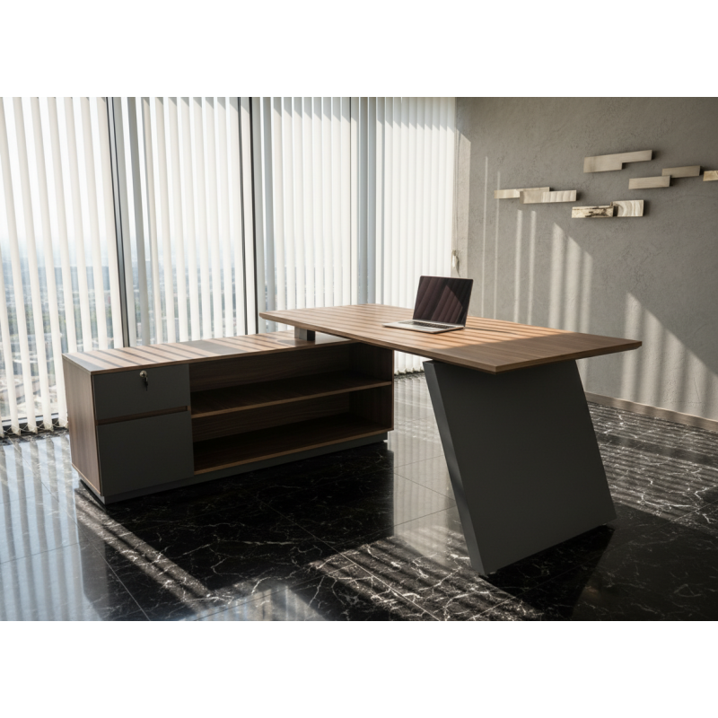 Escritorio ejecutivo de oficina-Inicio-Muebles para oficina Guadalajara y CDMX