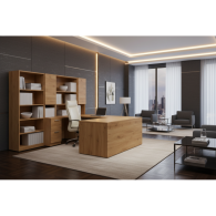 Escritorio de oficina BLACK LU NOVO