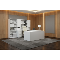 Escritorio de oficina BLACK LU NOVO