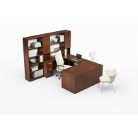 Escritorio de oficina BLACK LU NOVO