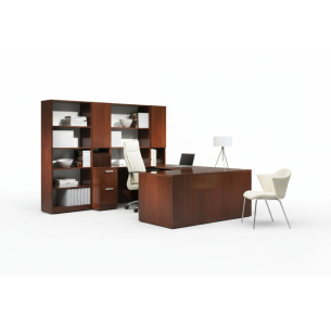 Escritorio de oficina BLACK LU NOVO