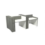 Estación de trabajo muebles modulares