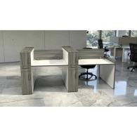 Estación de trabajo muebles modulares