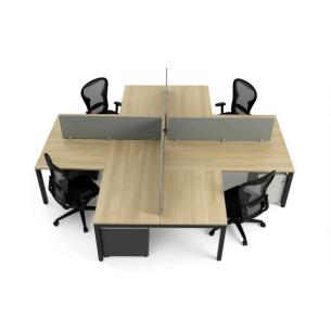 Estacion de trabajo de oficina de cubiculo