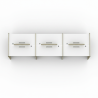 Estacion de trabajo de oficina para 6 personas