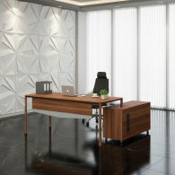 Escritorio de gerente de muebles de oficina