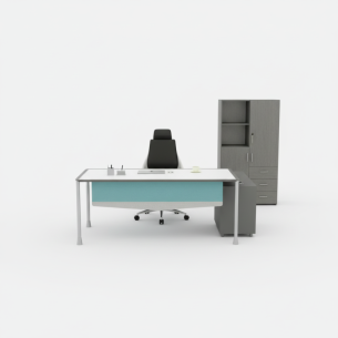 Escritorio de gerente de muebles de oficina