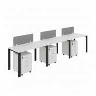 Estacion de trabajo de particiones de oficina