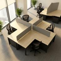 Estacion de trabajo de oficina de cubiculo