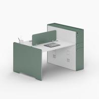 Escritorio de estación de trabajo de muebles modulares