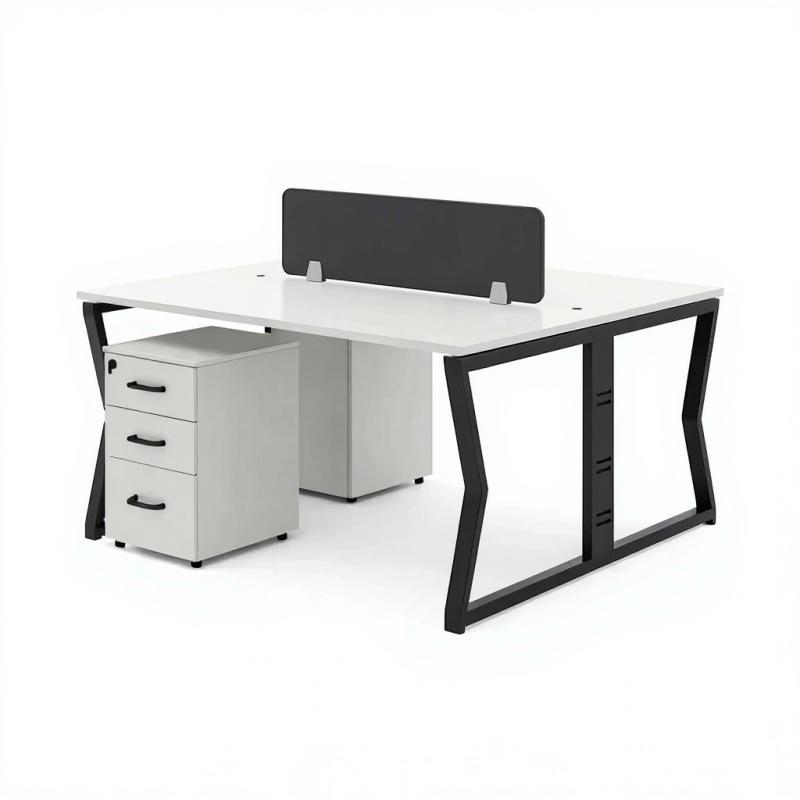 Estacion de trabajo de oficina para 2 personas-Inicio-Muebles para oficina Guadalajara y CDMX