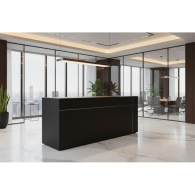 Mostrador de recepción CRUZ