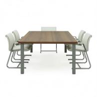 Mesa de Juntas de conferencia