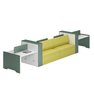 Escritorio de estación de trabajo de muebles modulares