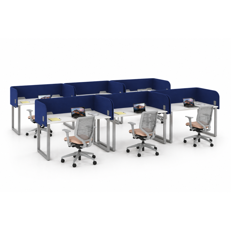 Escritorio Estación de Trabajo Individual FOCUS PRO-Inicio-Muebles para oficina Guadalajara y CDMX