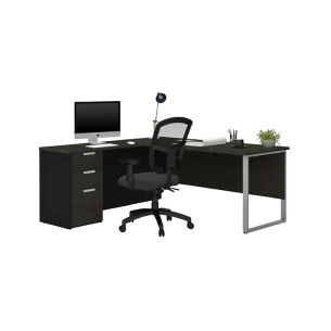 Escritorio Corner Gray | Muebles para Oficina Modernos