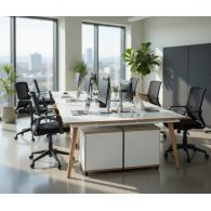 Modular para 4 personas CON ARCHIVEROS