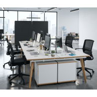 Modular para 4 personas CON ARCHIVEROS