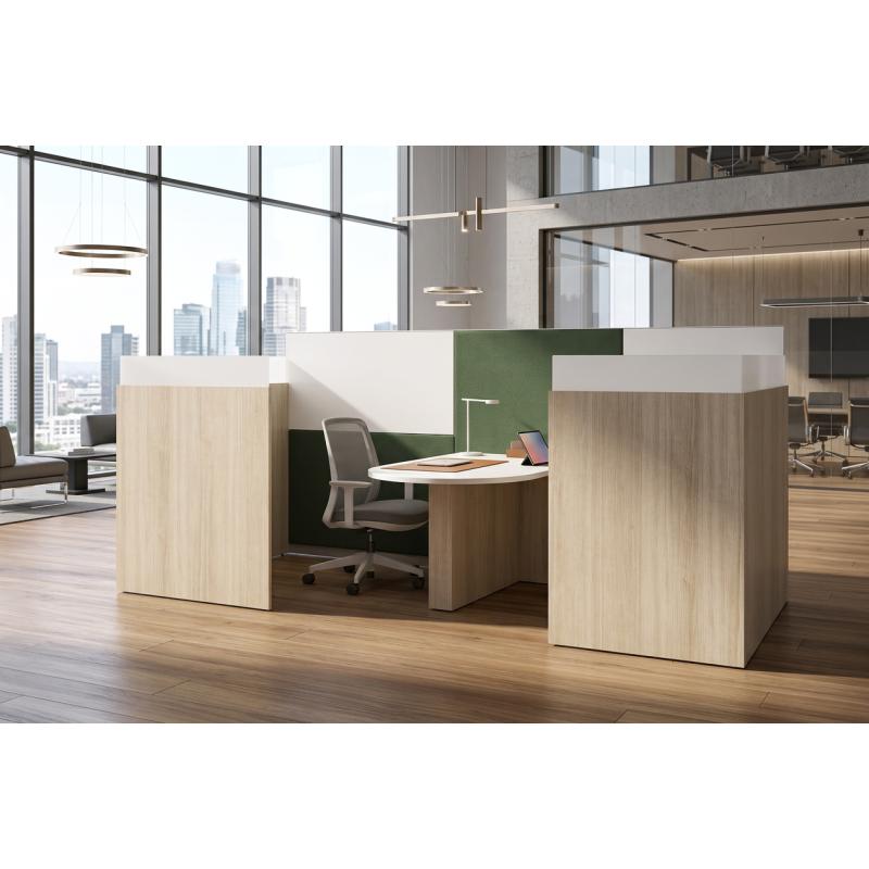 Estacion de trabajo de oficina de cubiculo-Inicio-Muebles para oficina Guadalajara y CDMX